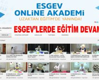 ESGEV’LERDE EĞİTİM DEVAM EDİYOR