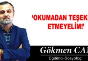 OKUMADAN TEŞEKKÜR ETMEYELİM! Değerli Dostlarım Bu haftaki yazımız biraz serzeniş