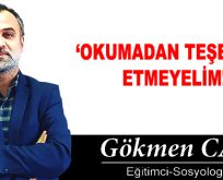 OKUMADAN TEŞEKKÜR ETMEYELİM!