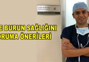 EVDE BURUN SAĞLIĞINI KORUMA ÖNERİLERİ  Kulak Burun Boğaz Hastalıkları Uzmanı Doç.