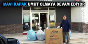 MAVİ KAPAK UMUT OLMAYA DEVAM EDİYOR