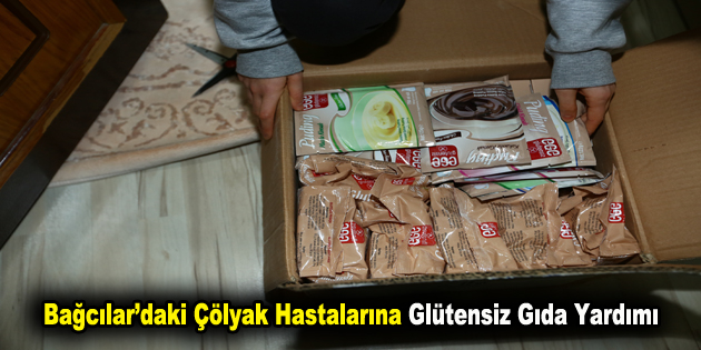 Bağcılar’daki çölyak hastalarına glütensiz gıda yardımı