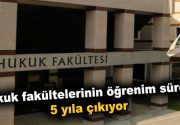 Hukuk fakültelerinin öğrenim süresi 5 yıla çıkıyor Cumhurbaşkanı Recep Tayyip