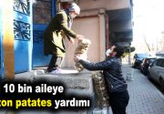 10 bin aileye 200 ton patates yardımı Bağcılar Belediyesi, tarım