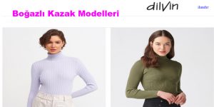 Boğazlı Kazak Modelleri