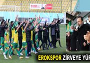 EROKSPOR LİDERLİĞE ÇOK YAKIN Esenler Erokspor, rakibi Gölcükspor’u 3-2 yenerek