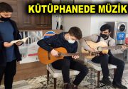 KÜTÜPHANEDE MÜZİK VAR Esenler Belediyesi Sanat Evi (ESEV)  öğrencilerinden Rüzgârlı