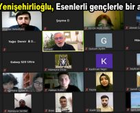 Bahadır Yenişehirlioğlu, Esenlerli gençlerle bir araya geldi