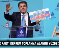 GÖKSU: ”AK PARTİ DEPREM TOPLANMA ALANINI YÜZDE 35 ARTTIRDI”