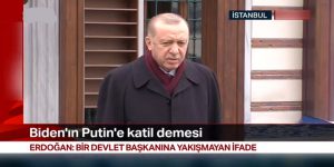 Başkan Erdoğan; ”Bu ifade devlet başkanına yakışmadı”