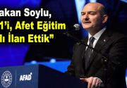 İl Afet ve Risk Azaltma Planı Hazırlık Toplantısı İçişleri Bakanı