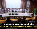 2020 FAALİYET RAPORU KABUL EDİLDİ