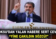 Göksu, Sözcü Gazetesini Yalanladı! Sözcü Gazetesi internet sitesinde yayınladığı, “Tevfik
