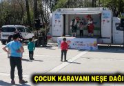 ÇOCUK KARAVANI NEŞE DAĞITIYOR Minikler için özel olarak tasarlanan ‘Çocuk