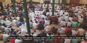 KÜBA’DA RAMAZAN’DA EVLERİMİZ MESCİT OLUR