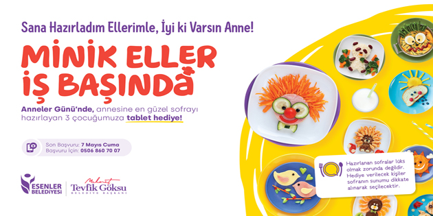 ANNESİNE EN GÜZEL SOFRAYI HAZIRLAYAN KAZANACAK!