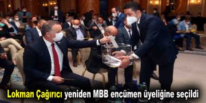 Lokman Çağırıcı yeniden MBB encümen üyeliğine seçildi