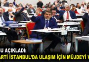 AK PARTİ İSTANBUL’DA ULAŞIM İÇİN MÜJDEYİ VERDİ! İBB AK Parti