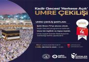 ESENLER BELEDİYESİ’NDEN UMRE ÇEKİLİŞİ! Esenler Belediyesi’nin her yıl Kadir Gecesi’nde