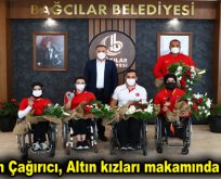 Lokman Çağırıcı, Altın kızları makamında ağırladı