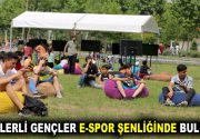 GENÇLER E-SPOR ŞENLİĞİNDE BULUŞTU Esenler Belediyesi tarafından düzenlenen e-spor şenliği,