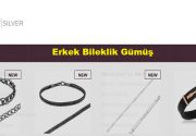 Erkek Bileklik Gümüş Son yıllarda erkekler de oldukça fazla bileklik