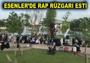ESENLER’DE RAP RÜZGARI ESTİ Esenler Belediyesi, düzenlediği konser etkinlikleriyle vatandaşlara