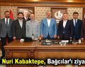 Osman Nuri Kabaktepe, Bağcılar’ı ziyaret etti