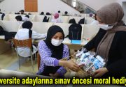 Üniversite adaylarına sınav öncesi moral hediyesi Bağcılar Belediyesi, hafta sonu
