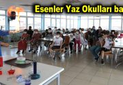 YAZ OKULU HEM EĞİTİYOR HEM EĞLENDİRİYOR Esenlerli çocuklar, Yaz Okulu