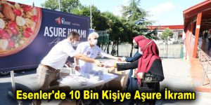 Esenler’de 10 Bin Kişiye Aşure İkramı