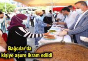 Bağcılar’da 20 bin kişiye aşure ikram edildi Aşure Günü sebebiyle