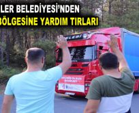 ESENLER BELEDİYESİ’NDEN FELAKET BÖLGESİNE YARDIM TIRLARI