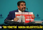İBB YÖNETİMİ  ‘ASKIDA BELEDİYE’CİLİĞE GEÇTİ İBB Meclisi’nde konuşan İBB AK