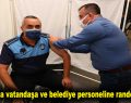 Bağcılar’da vatandaşa ve belediye personeline randevusuz aşı