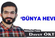 DÜNYA HEVESİ Dalıp gidiyor bazen insan. Sanki hiç bitmeyecek bir