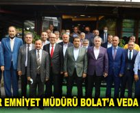 ESENLER EMNİYET MÜDÜRÜ BOLAT’A VEDA YEMEĞİ