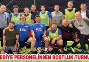 BELEDİYE PERSONELİNDEN DOSTLUK TURNUVASI Esenler Belediyesi personeli arasında birlik, beraberlik