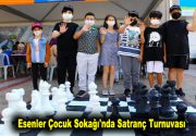 ÇOCUK SOKAĞI SATRANÇ TURNUVASINA EV SAHİBİ OLDU Esenlerli minik satrançseverler