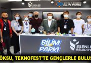 GÖKSU, TEKNOFEST’TE GENÇLERLE BULUŞTU Esenler Belediye Başkanı M.Tevfik Göksu, TEKNOFEST organizasyonunda