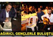 Lokman Çağırıcı, gençlerle açık hava programında buluştu Gençlerle bir araya