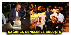 Çağırıcı, gençlerle buluştu