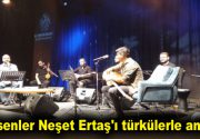 ‘BOZKIRIN TEZENESİ’ TÜRKÜLERLE ANILDI Ünlü halk ozanı, nam-ı diğer “Bozkırın