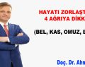 HAYATI ZORLAŞTIRAN 4 AĞRIYA DİKKAT!