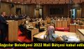 Bağcılar Belediyesi 2022 Mali Bütçesi kabul edildi