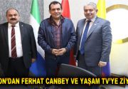 MALATYA KONFEDERASYONU MAKON’DAN FERHAT CANBEY ve YAŞAM TV’YE ZİYARET… İstanbul