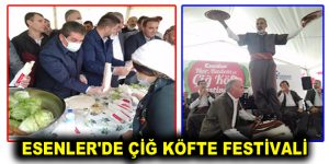 ESENLER’DE ÇİĞ KÖFTE FESTİVALİ