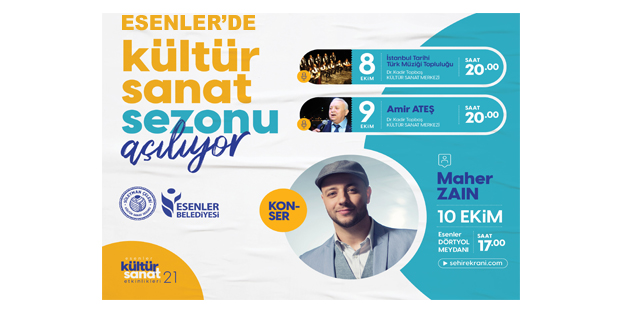 ESENLER’DE KÜLTÜR SANAT SEZONU AÇILIYOR