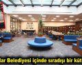 Bağcılar Belediyesi içinde sıradışı bir kütüphane