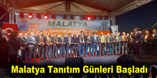 Malatya Tanıtım Günleri Başladı